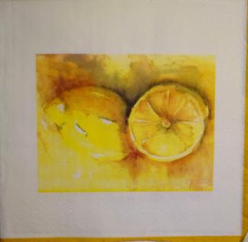 103 Lemons,  Oranges - 3-ply - 35x35 cm